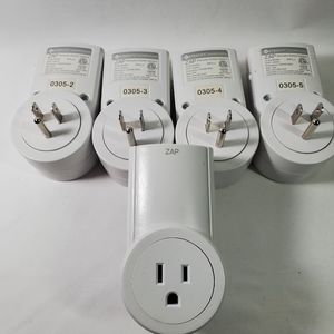 ETEKCITY Zap Remote Outlet Switch 10-BH9938U  120V 60Hz Set Of 5 No Remote